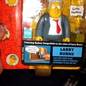Rodney Dangerfield as Larry Burns Simpson character.